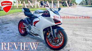 Ducati Panigale V2 Review and Why Josh Herrin is Lucky