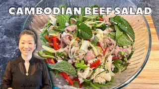 Cambodian Beef Salad || Life with LY
