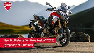 New Ducati Multistrada V4 Pikes Peak MY 2025 | Symphony of Emotion