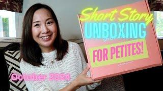 Short Story Unboxing & Try-on | A Style Box for Petites! | October 2024