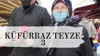 MEŞHUR  TEYZE İLE ÇARŞI PAZAR SOHBETİ, KÜFÜRBAZ TEYZE HAKKINDA HER ŞEY #türkiye #shorts #trend