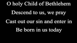 O Little Town of Bethlehem (lyrics) - Chris Tomlin