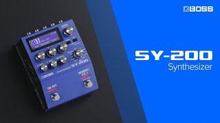 BOSS SY-200 Synthesizer featuring McRocklin