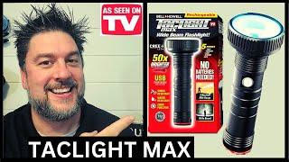  Taclight Max review. As seen on TV rechargeable flashlight  [461]