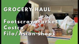 GROCERY HAUL | FOOTSCRAY MARKET | COSTCO | FILO ASIAN SHOP | FILIPINO IN AUSTRALIA | tobringtogether