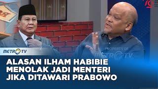 Ilham Habibie Menolak Jadi Menteri Jika Ditawari Prabowo #QNA