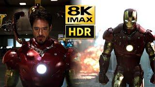 Ironman • Mark III Armor Suit Up & Gulmira Fight Scene • 8K IMAX HDR