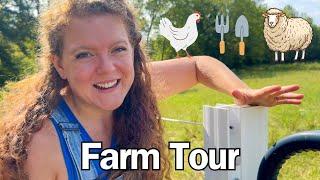 Homestead Tour 2024 | Chickens, Sheep, Garden, and More! 