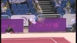 Pauline Morel FRA Floor Doha 2009