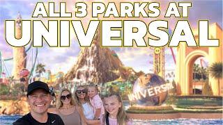 Universal Studios Vlog | All 3 Parks in 1 Day | Volcano Bay | Final Cinesational Fireworks | Aug 24