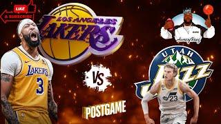 *LIVE* LAKERS VS JAZZ POSTGAME !