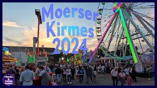 Moerser Kirmes 2024 Rundgang Alle Fahrgeschäfte