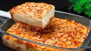 Only oats and apples! You can eat and lose weight! Healthy diet cake in 5 minutes!