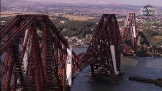 Scotland from Above: Edinburgh to Fingal's Cave Route (HD)