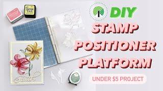 Dollar Tree DIY Amazing Stamp Platform 4x6 - Stamping Tool 