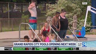 Grand Rapids pools, splash pads to open June 11 with capacity limits