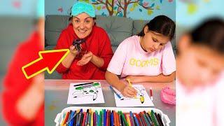 3 Marker Challenge #FamilyBooms #shorts
