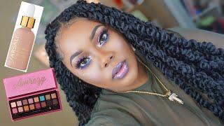 ABHXAMREZY Palette | Do you NEED it? | Farsali Liquid Powder Demo