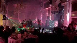 www.ukevents.co.uk White LED Starlit  Dancefloor and Disco with Lighting and sound system