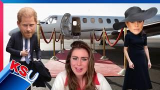 Meghan Markle's Private Jet HYPOCRISY | Prince Harry's Environment Legacy In TATTERS