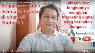 Cara mudah memasang iklan di Google Ads untuk pemula | YouTube Ads | Marketing Digital