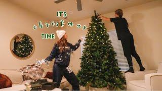 decorating our new house for Christmas!! ~vlogmas day 6~