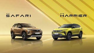 The grand unveiling of the New Safari and New Harrier.