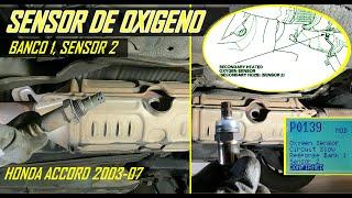 Como cambiar sensor de oxigeno Honda Accord (despues del catalizador)