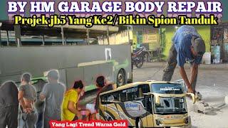 HM GARAGE BODY RIPAIR.LANJUT JB5 YG KE2.PEMBIKINAN SPION TANDUK. #poharyanto