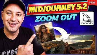 Midjourney 5.2 is Unbelievable - Zoom out inside Midjourney