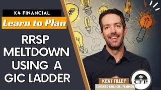 Learn to Plan: RRSP Meltdown Using a GIC Ladder