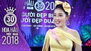 Á hậu Huyền My đẹp 'lấn át' dàn Người Đẹp Biển 2018 khi làm MC - Hoa Hậu Việt Nam 2018