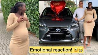 SURPRISING MY WIFE WITH HER DREAM PUSH PRESENT! *emotional reaction!*