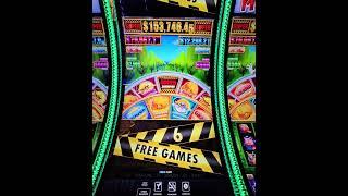 $90 BET BIG JACKPOT HANDPAY WIN HUFF N EVEN MORE PUFF - HARD ROCK ATLANTIC CITY - 50 Cents Denom