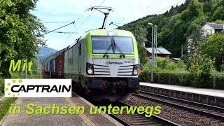 Mit Captrain in Sachsen  unterwegs / On the road with Captrain in Saxony