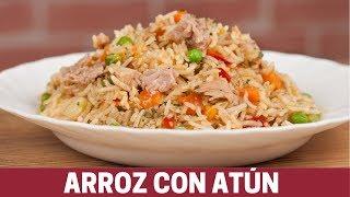 Arroz con atún - receta fácil con arroz basmati