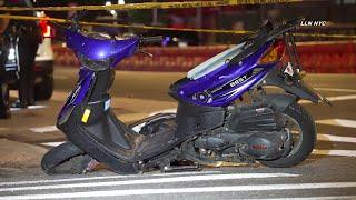 Moped Rider Critical after Colliding with Jeep NYC 7.15.24