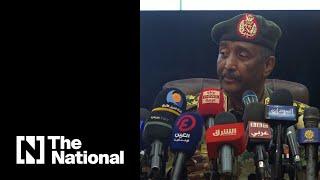 Sudan's top general claims military takeover was meant to prevent civil war