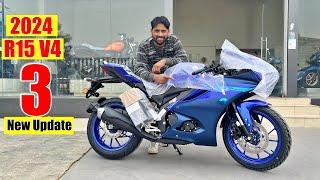 New Yamaha R15 V4 2024 Facelift Model Update Price Mileage Features Full Review