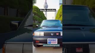 The Evolution of HONDA in 14 seconds