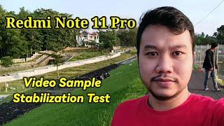 Redmi Note 11 Pro Kamera Sample Video Stabilization Test