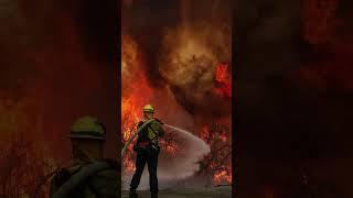 Lose angles fire  #california #losangelesfire #californiawildfire #news18