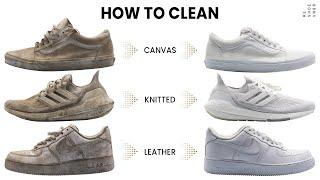 How To Clean Your White Sneakers | The Best Method