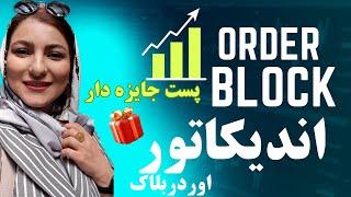 اندیکاتور اوردربلاک |کامنت بزار کل دوره ی پرایس اکشن رو جایزه بگیر| orderblock indicator