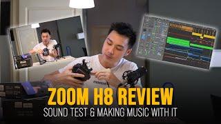 Recording & Producing Music with the Zoom H8 – Review, Unboxing & Sound Test