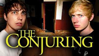 ALONE in The Real Conjuring House | Sam and Colby