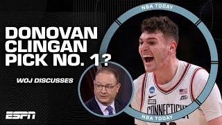 Woj: Donovan Clingan absolutely in conversation for No. 1 pick | NBA Today