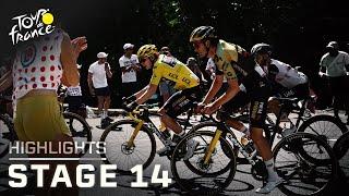 Tour de France 2023: Stage 14 | EXTENDED HIGHLIGHTS | 7/15/2023 | Cycling on NBC Sports