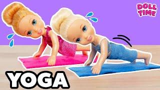 Elsie and Annie Favorite Fitness - Yoga Story ‍️