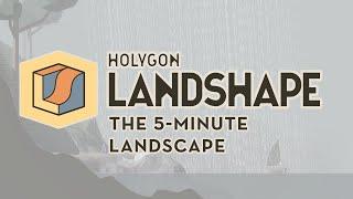 The 5-Minute Landscape – Holygon Landshape for Sketchup